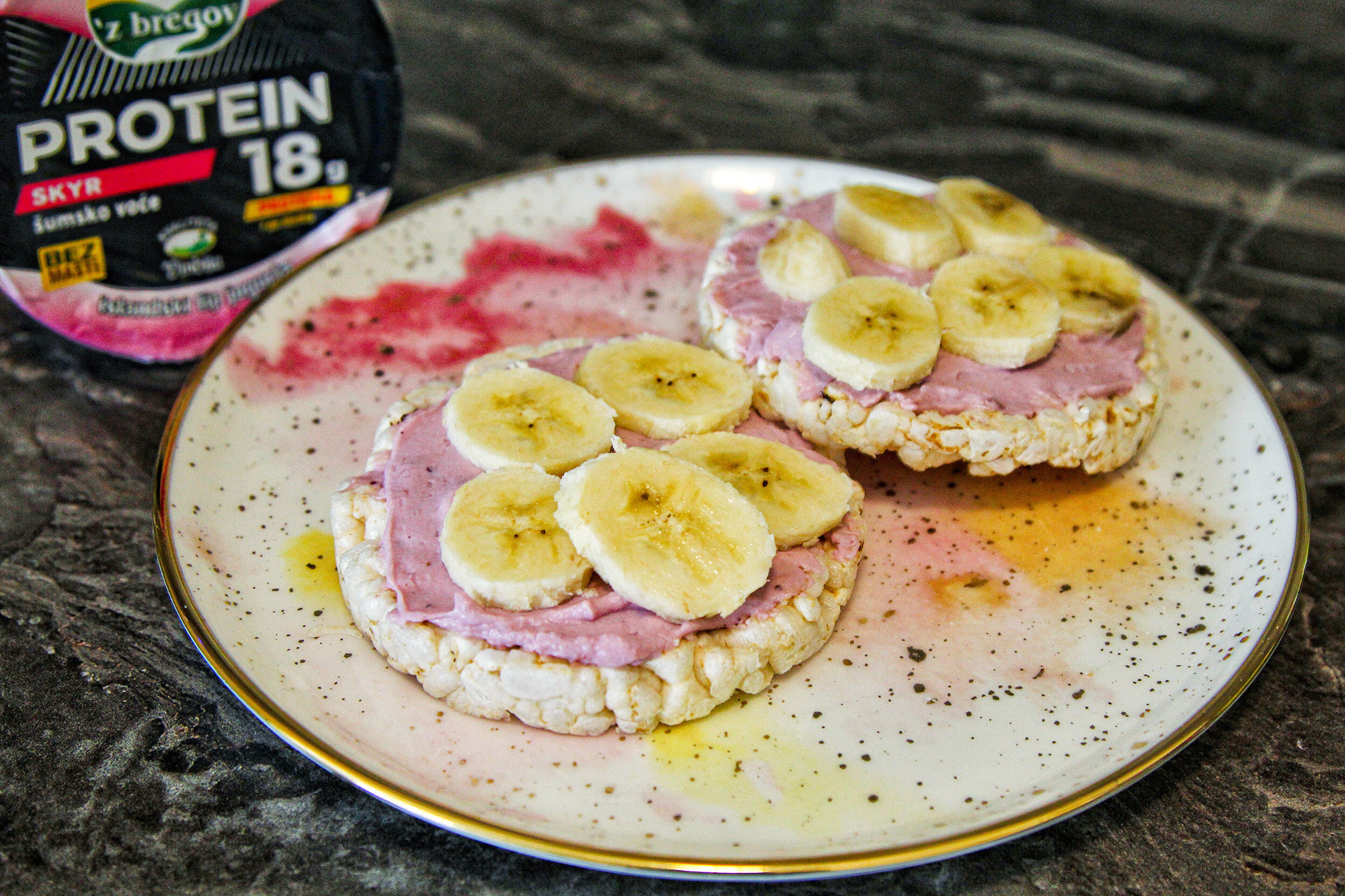 Rižini krekeri sa 'z bregov Protein Skyrom