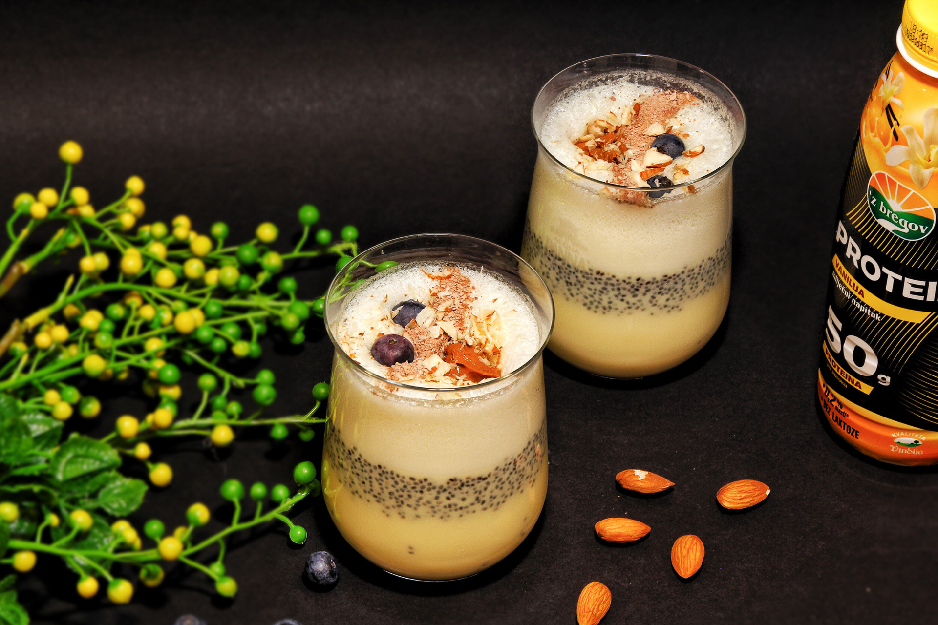 'z bregov Protein chia puding